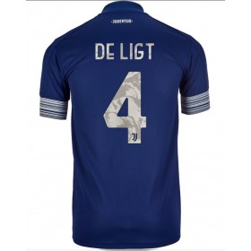 Billige Fotballdrakter Juventus Matthijs de Ligt 4 Bortedraktsett 2020/21 Kortermet